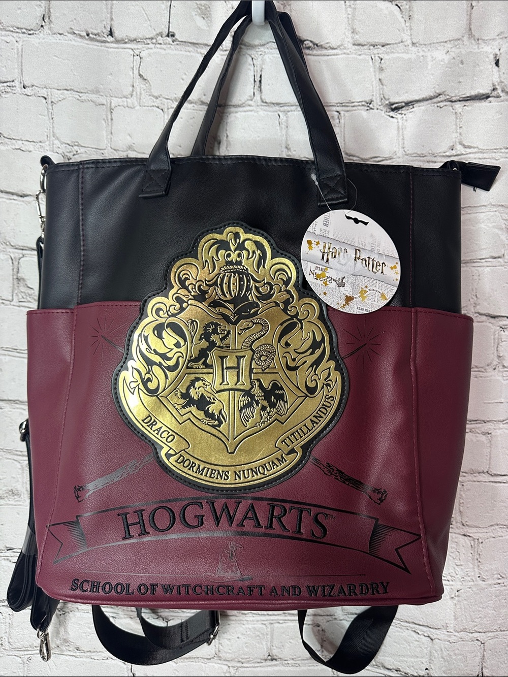 Harry Potter Hogwarts Handbag, Backpack NEW